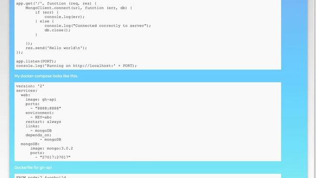 Cant connect to docker mongodb смотреть онлайн