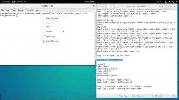 Zabbix - How to monitor MySql/MariaDB Using zabbix Server