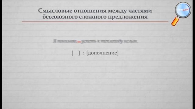 Двоеточие в бессоюзном сложном предложении смотреть онлайн