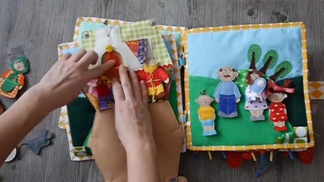 Развивающая книжка "Мишка" смотреть онлайн