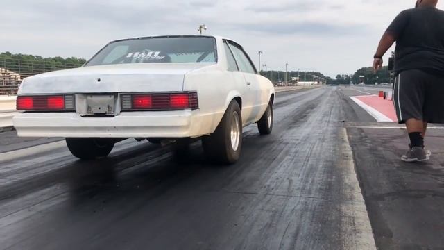 Small block nitrous Malibu sprays down the house!! смотреть онлайн