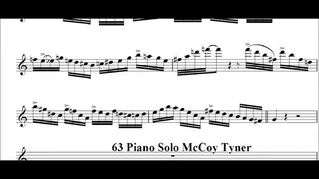 Michael Brecker I Mean You Tenor Sax Solo Jazz Transcription смотреть онлайн