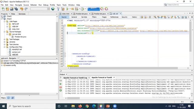 How to create servlet using javax.servlet.Servlet Interface смотреть онлайн