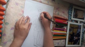 Как нарисовать солдата советской армии. how to draw a soldier of the soviet army.