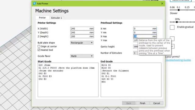 How To Set Up Cura For The Anet A8 смотреть онлайн