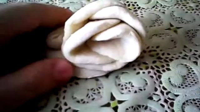 Роза из солёного теста смотреть онлайн