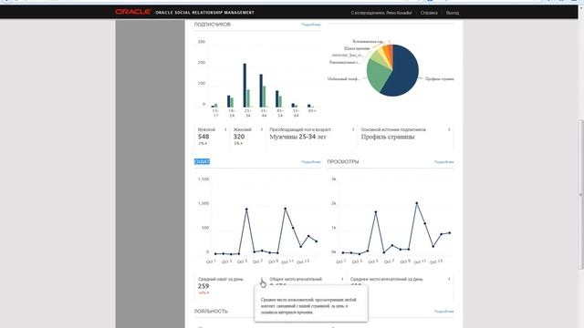 Oracl Social - аналитика маркетинга в социальных сетях смотреть онлайн