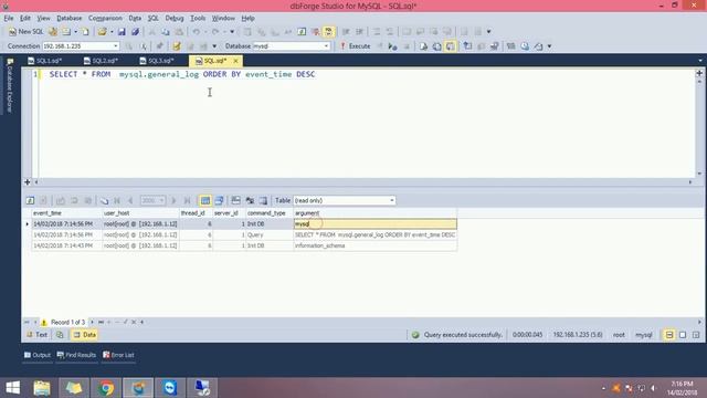 Mysql profiler смотреть онлайн