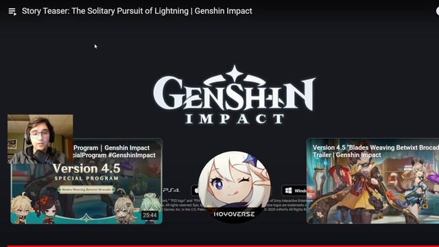 Honkai Star Rail Fan REACTS to Genshin Impact Version Trailers Part 1 (Release - 2.8) смотреть онлайн