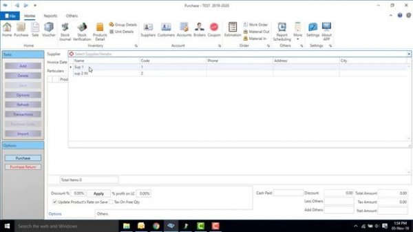 Stock Handling by Batch Wise With Serial Number and Expire Date tracking