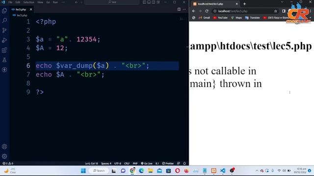 Php Tutorial | What is Variable | 05 | @tayyabnadeemcoding | 2023 смотреть онлайн
