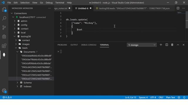 MongoDB Tutorial For Beginners #10 - Update Documents in MongoDB смотреть онлайн