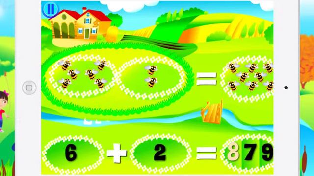"Wee Kids Math" interactive ebook for kids age 5 and up смотреть онлайн