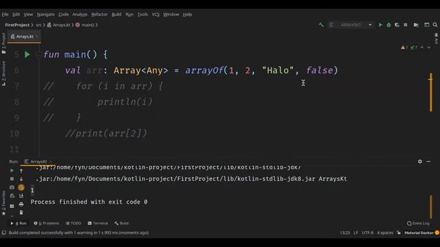 Belajar Kotlin Dasar - #5 Array смотреть онлайн