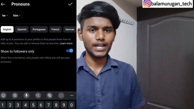 instagram pronouns tamil / add your pronouns instagram tamil / how to use instagram pronouns смотреть онлайн