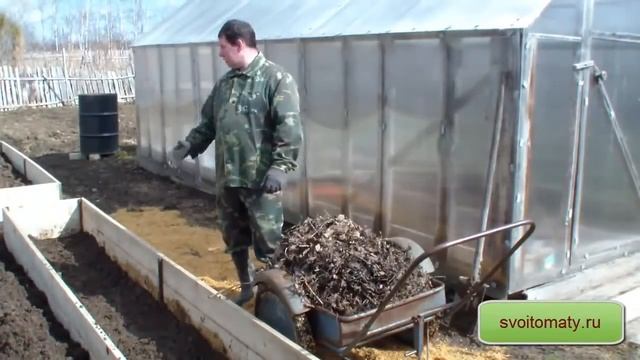 Приусадебное хозяйство Как построить универсальные теплые грядки Поделки сад огород своими руками смотреть онлайн