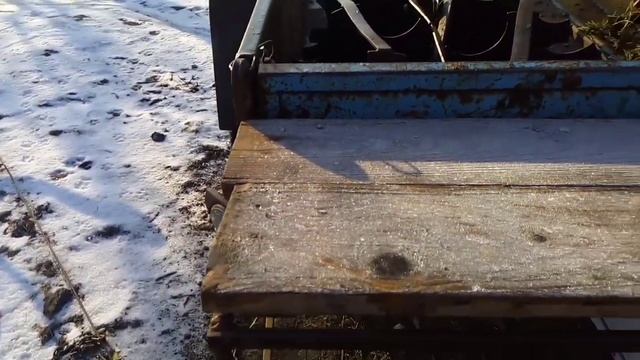 восстанавливаем старый прицеп к мотоблоку. смотреть онлайн
