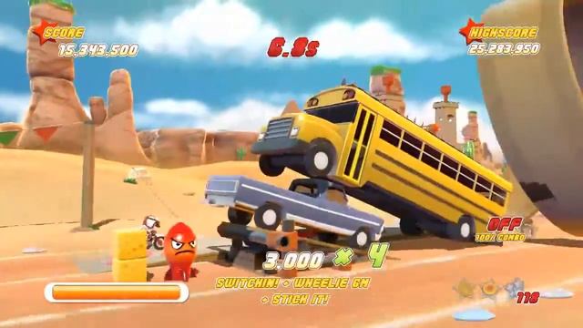 Joe Danger - First User Level смотреть онлайн