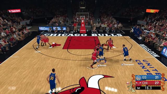 Recreating Klay Thompson 14 Three Pointers Record In NBA 2K19! смотреть онлайн