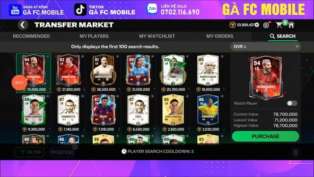 TOP 10 BEST RB, LB IN FC MOBILE | MALDINI, ZANETTI смотреть онлайн