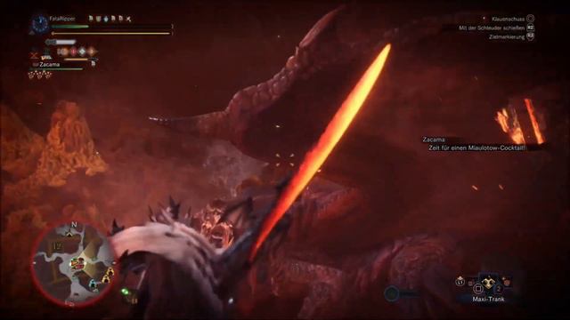 MHW Iceborne Teostra 3'37 Insect Glaive Heroic смотреть онлайн