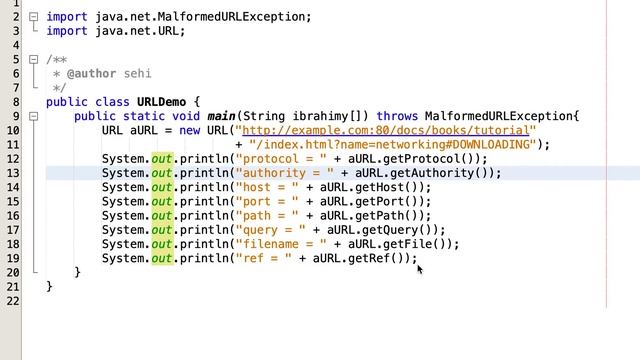 A Practical Example of URL, URLConnection, CGI, and Servlets in Java. смотреть онлайн