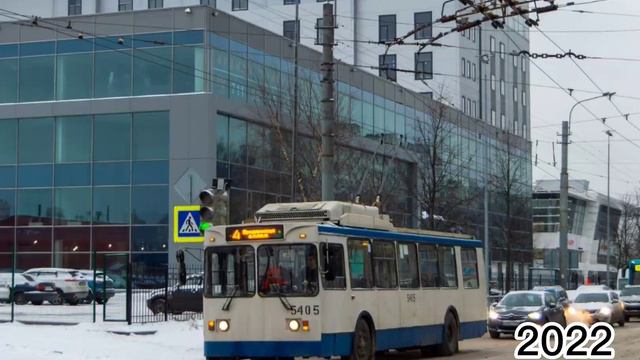 как менялся троллейбус мтрз 6223 5405. смотреть онлайн
