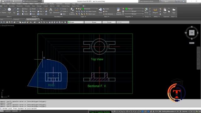 AUTOCAD Tutorial | Various selection techniques смотреть онлайн