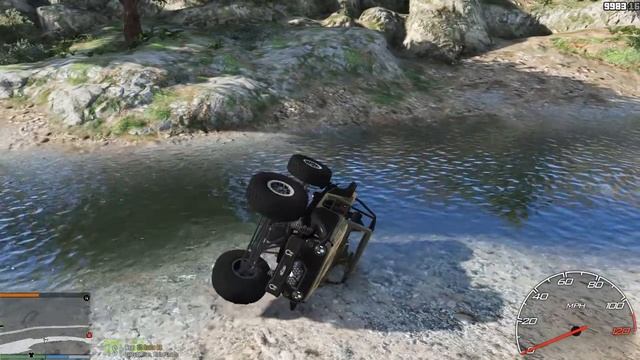 Jeep Trailcat & Ford Raptor Offroading!! - GTA 5 Real Hood Life - Day 85 смотреть онлайн