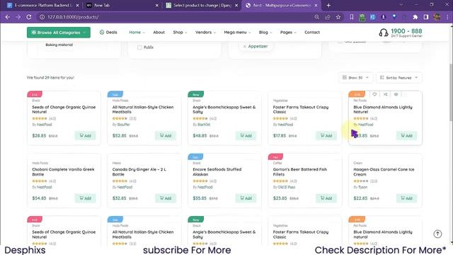 List View - Listing Products in Homepage | E-commerce Website using Django | Ep. 10 смотреть онлайн