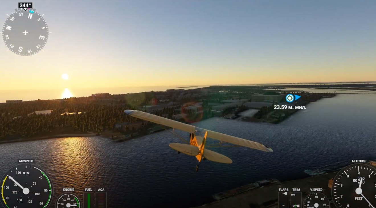 Microsoft Flight Simulator 2020, Северодвинск смотреть онлайн