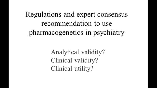 Pharmacogenetics in Psychiatry смотреть онлайн