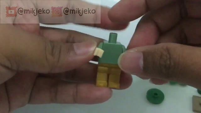 [TUTORIAL] 💀💀 Skeleton Head Lego Minecraft Toys Lego Minecraft Toy (unofficial 2021) @Mikjeko смотреть онлайн