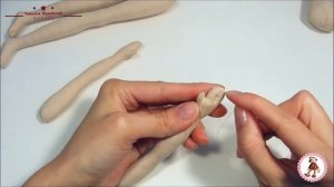 ?Как прошить пальцы текстильной кукле. Текстильная кукла мастер-класс/Tilda4kids