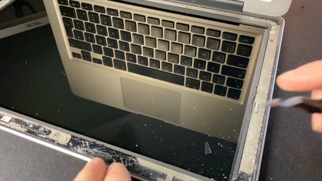 Displayglas MacBook 2008 2009 2010 2011 2012 Wechseln, Display Glas Tausch (Glasbruch) Kein Retina