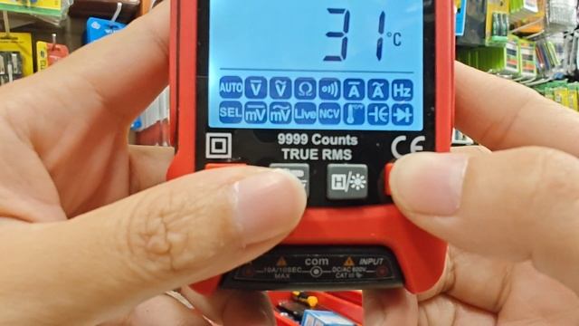 Multitester True RMS Aneng SZ02 Multimeter NCV 9999 Counts