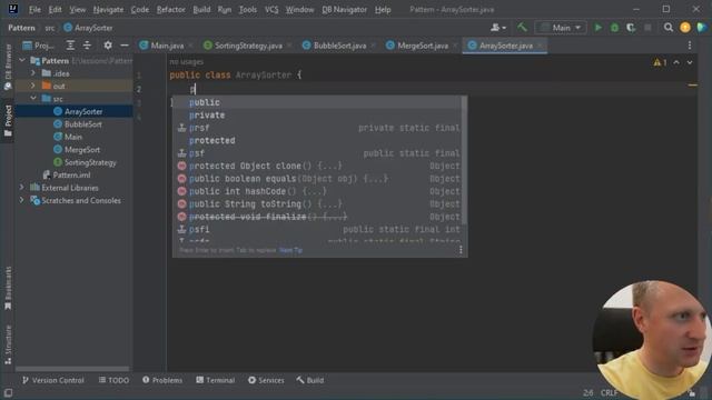 Java шаблон Стратегия/Strategy смотреть онлайн