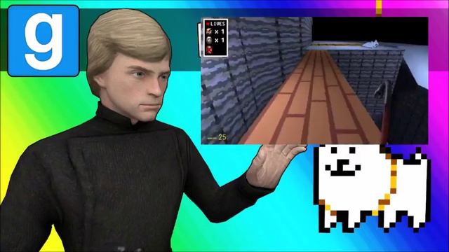 Yoshi Reacts: VanossGaming: Gmod Deathrun Funny Moments - Undertale Map! смотреть онлайн