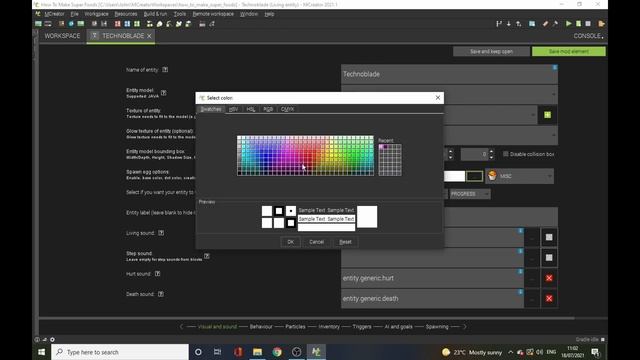 MCreator Custom Food , Biped Model , Triggers and Procedures Tutorial 2021 смотреть онлайн