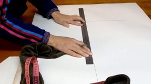 КОПИРУЕМ  БРЮКИ .Как легко снять выкройку с готовых спортивных брюк не распарывая их .