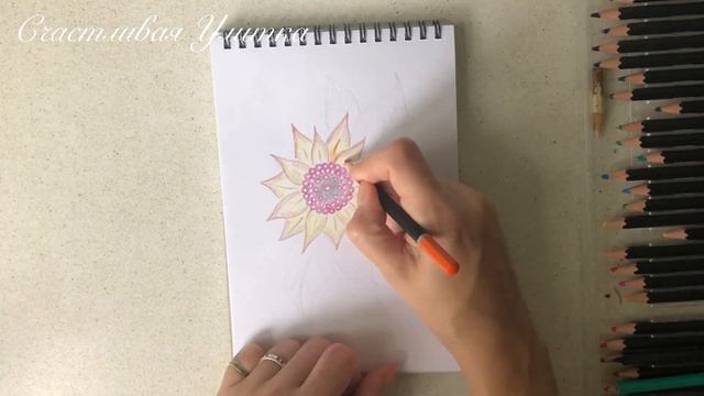 КАК НАРИСОВАТЬ ЦВЕТЫ КАРАНДАШАМИ смотреть онлайн