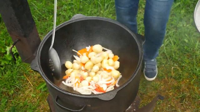 Картошка по-деревенски (картошка из моего детства) смотреть онлайн