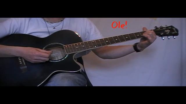 Ole Ole Ole Guitar Lesson!