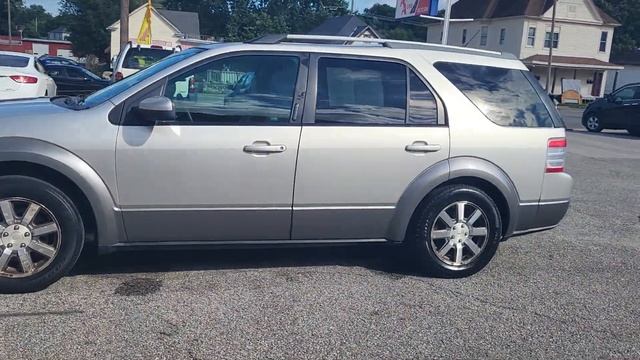 2008 Ford Taurus X SEL Silver смотреть онлайн
