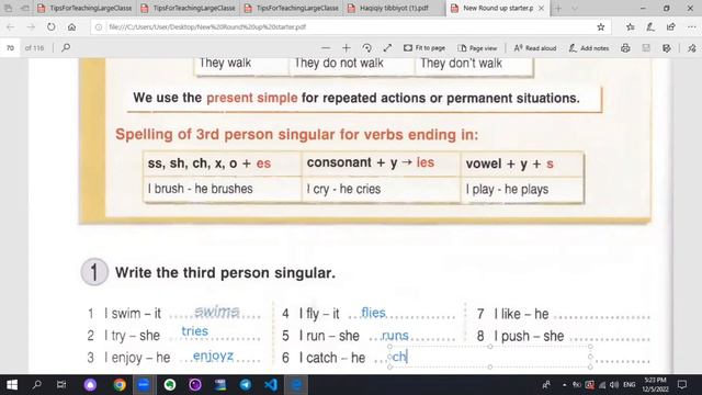14- darsMavzu: Present simple смотреть онлайн