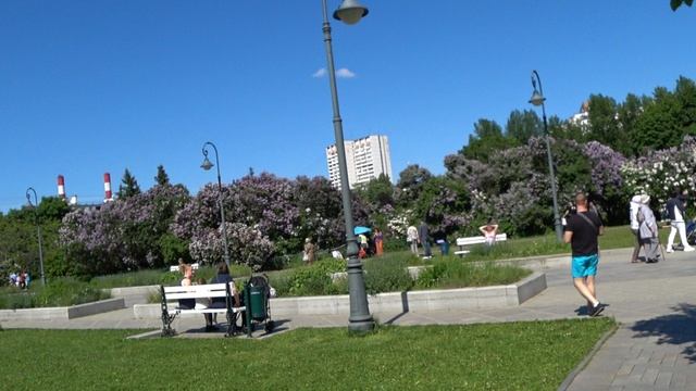 Парк Сиреневый сад в Москве