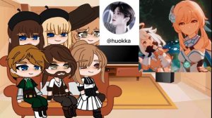 ||Реакция нпс Мондштадта на Венти||1/2||