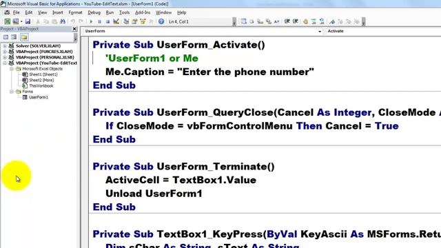 Validating And Formatting WHILE Typing