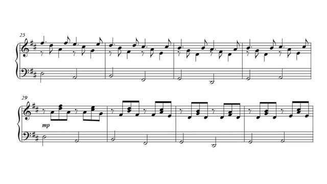 Pachelbel Canon - PIANO SOLO (arr. Oborin) P. Barton, FEURICH 218 смотреть онлайн