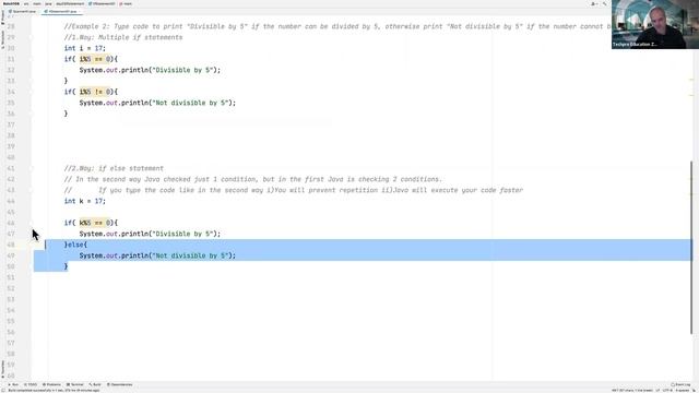 B 108 113 Java 04 If Statement смотреть онлайн